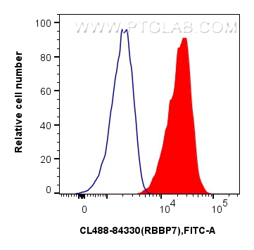 FC experiment of HeLa using CL488-84330