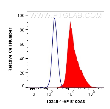 FC experiment of MCF-7 using 10245-1-AP
