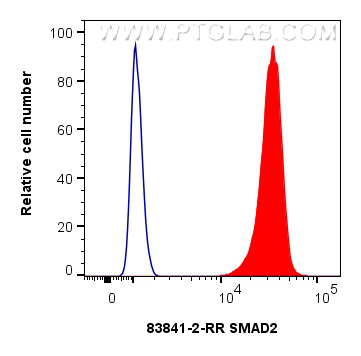 FC experiment of Jurkat using 83841-2-RR