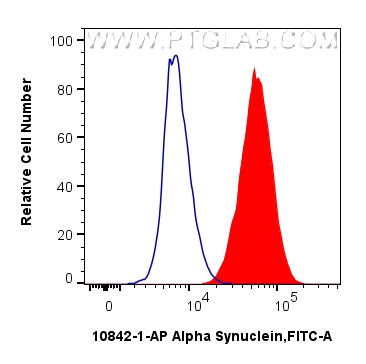 FC experiment of SH-SY5Y using 10842-1-AP