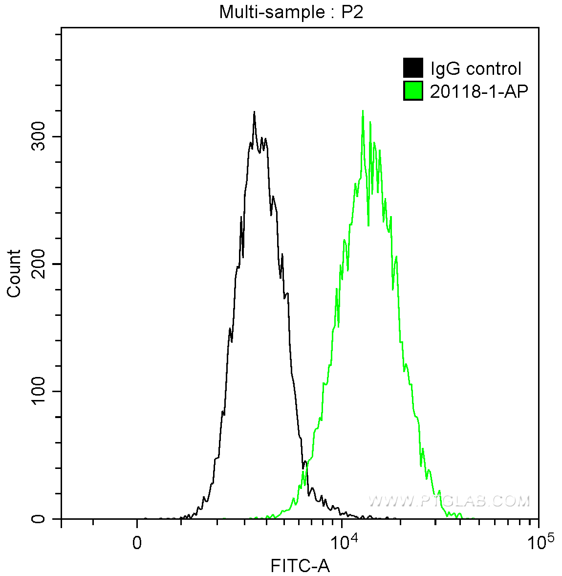 FC experiment of NCCIT using 20118-1-AP