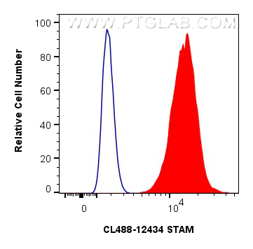 FC experiment of HeLa using CL488-12434