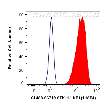 FC experiment of HeLa using CL488-66719