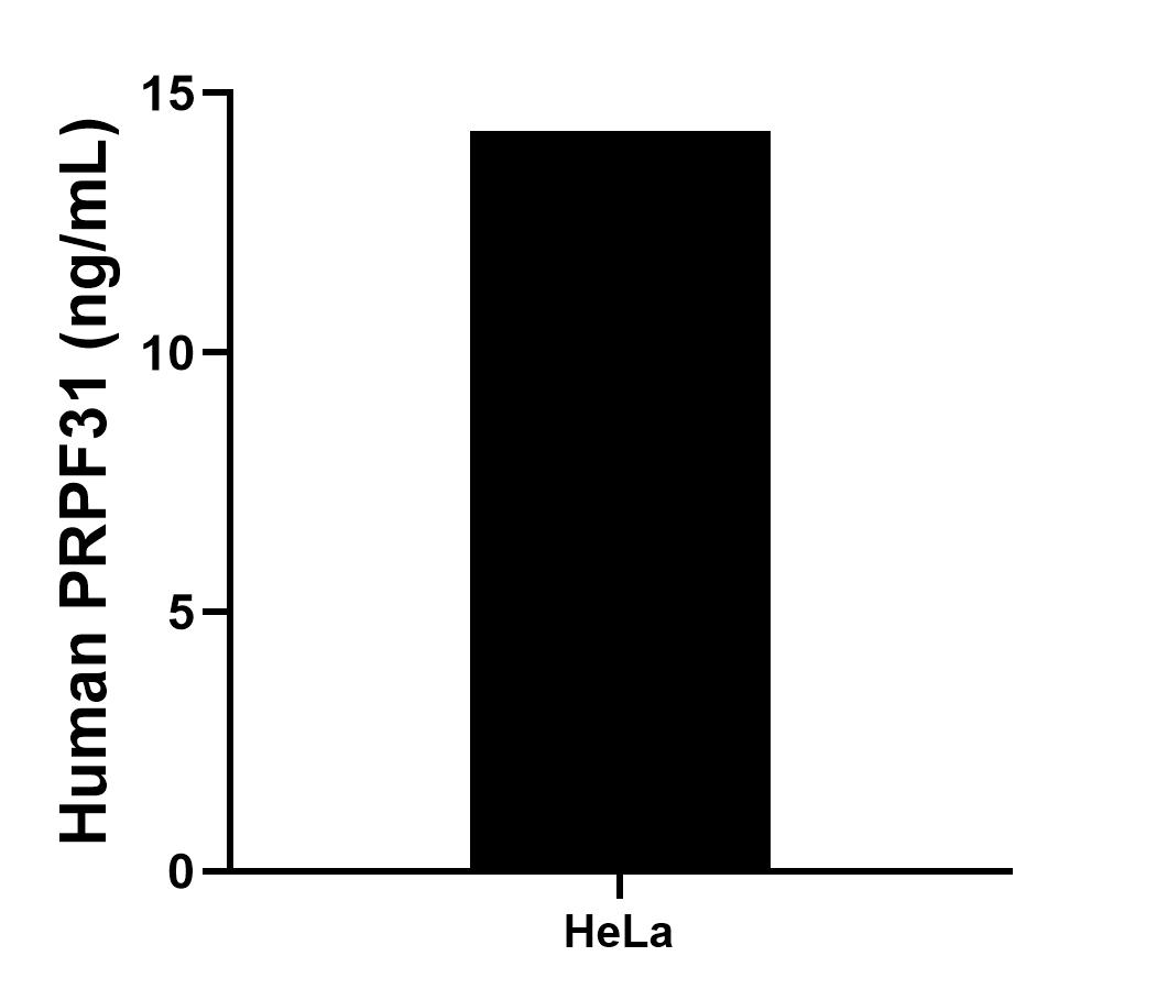 Sandwich ELISA sample test of MP02586-1