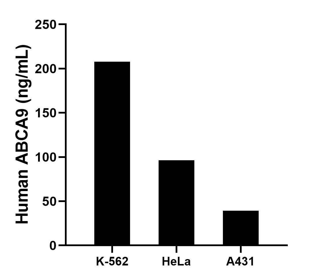 Sandwich ELISA sample test of MP03063-1