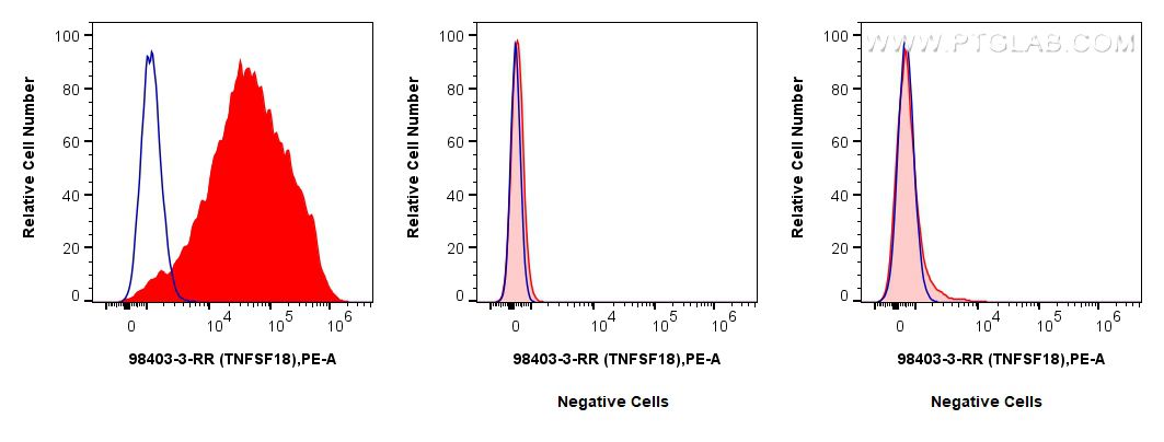 FC experiment of HUVEC using 98403-3-RR