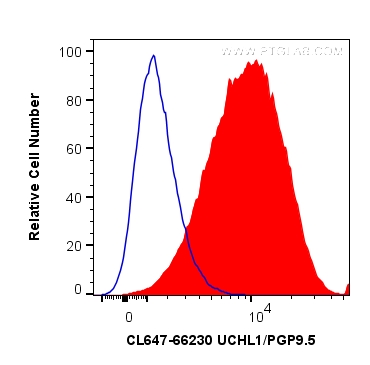 FC experiment of SH-SY5Y using CL647-66230